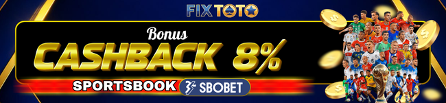 BONUS CASHBACK SPORTBOOK SBOBET 8%